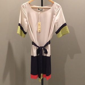 Flowy Color-block Dress